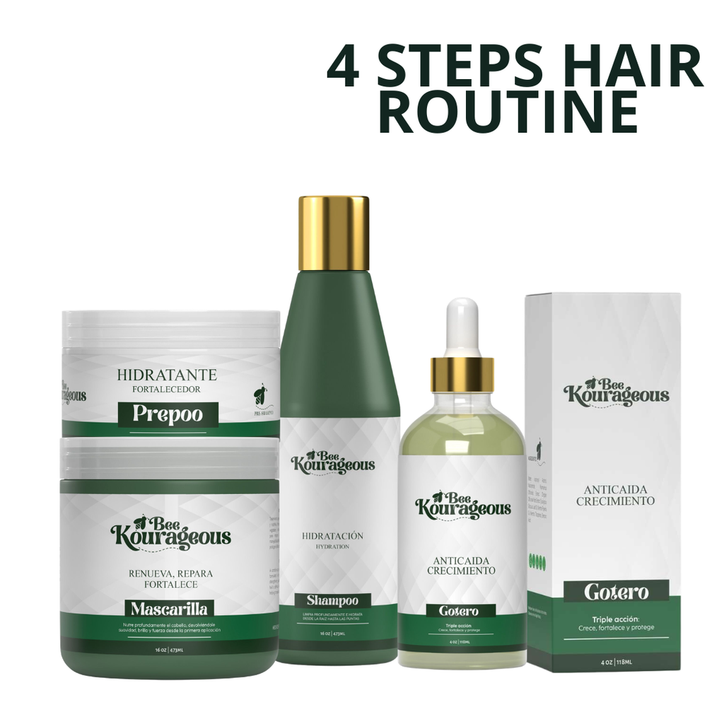 Kit 4 steps Hair Routine